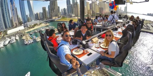 dinner sky dubai